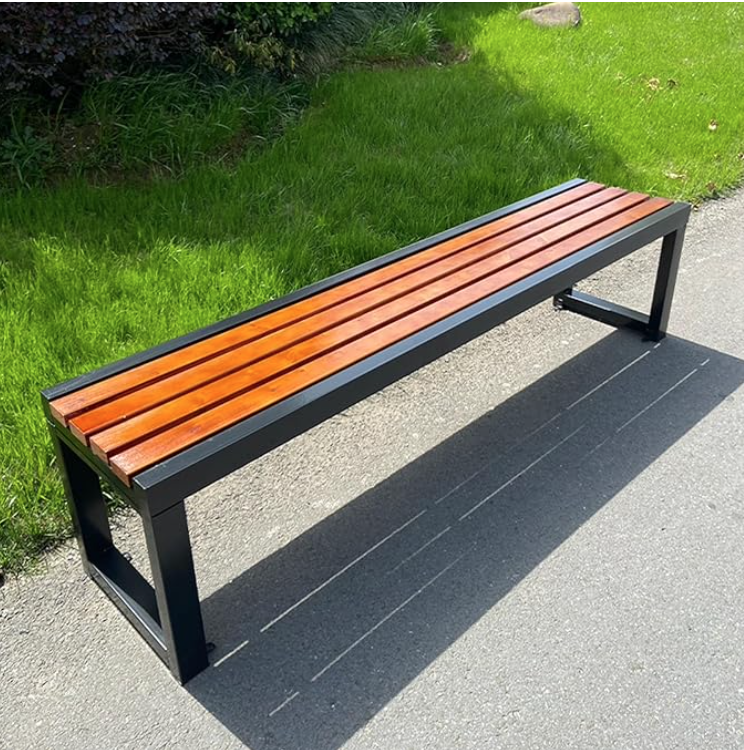 Bench Patio,Home Balcony Leisure Chair,Outdoor Solid Wood