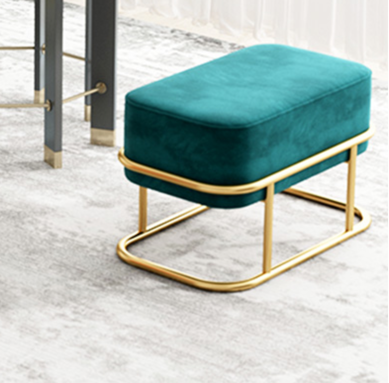Small stool, household low stool, living room, round stool, sitting pier