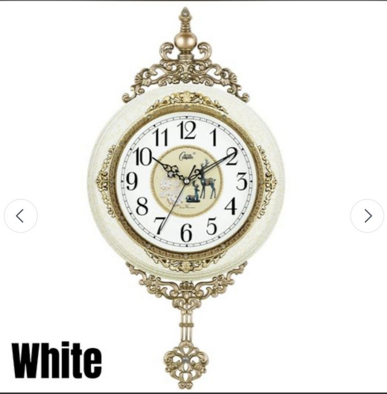 European vintage swing clock · Living room wall clock · Creative ·Simple Clock