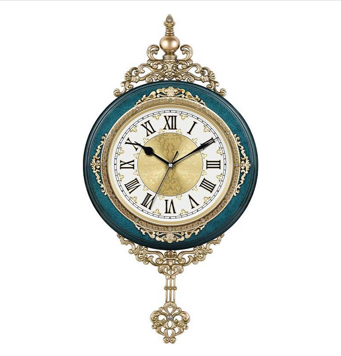 European vintage swing clock · Living room wall clock · Creative ·Simple Clock