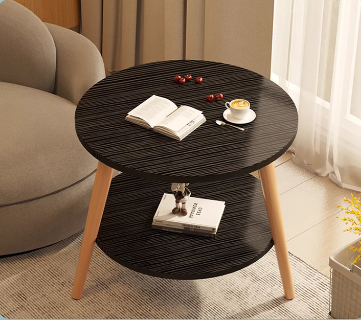 Net small coffee table, small apartment, Nordic, small round table, coffee table