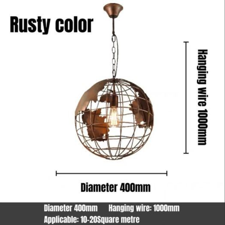 Modern simple art pendant light • Coffee shop,restaurant, bar iron pendant light