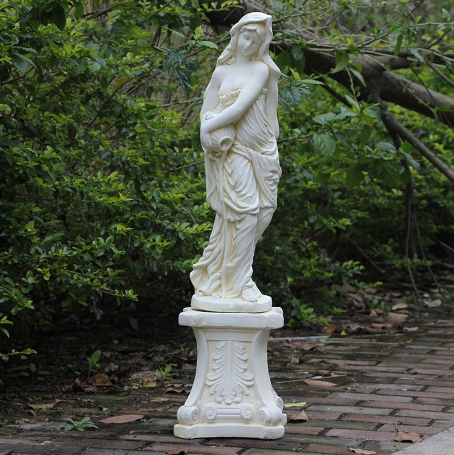 Enigma Marble Resin Grace Home or Garden Statue