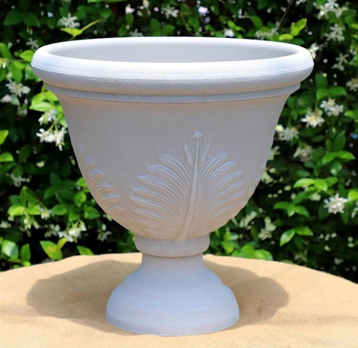 Decorative Planters, Resin Perforated Hydrangea Pot
