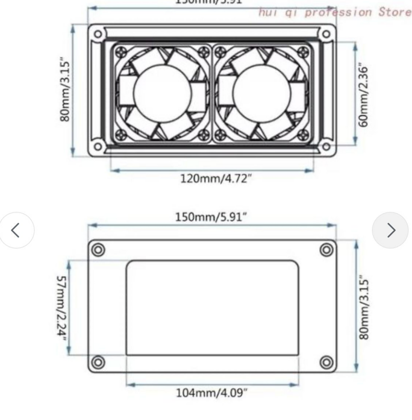 Caravans Side Air Vent Ventilation Exhaust Fan for Campers Trailer Motorhome