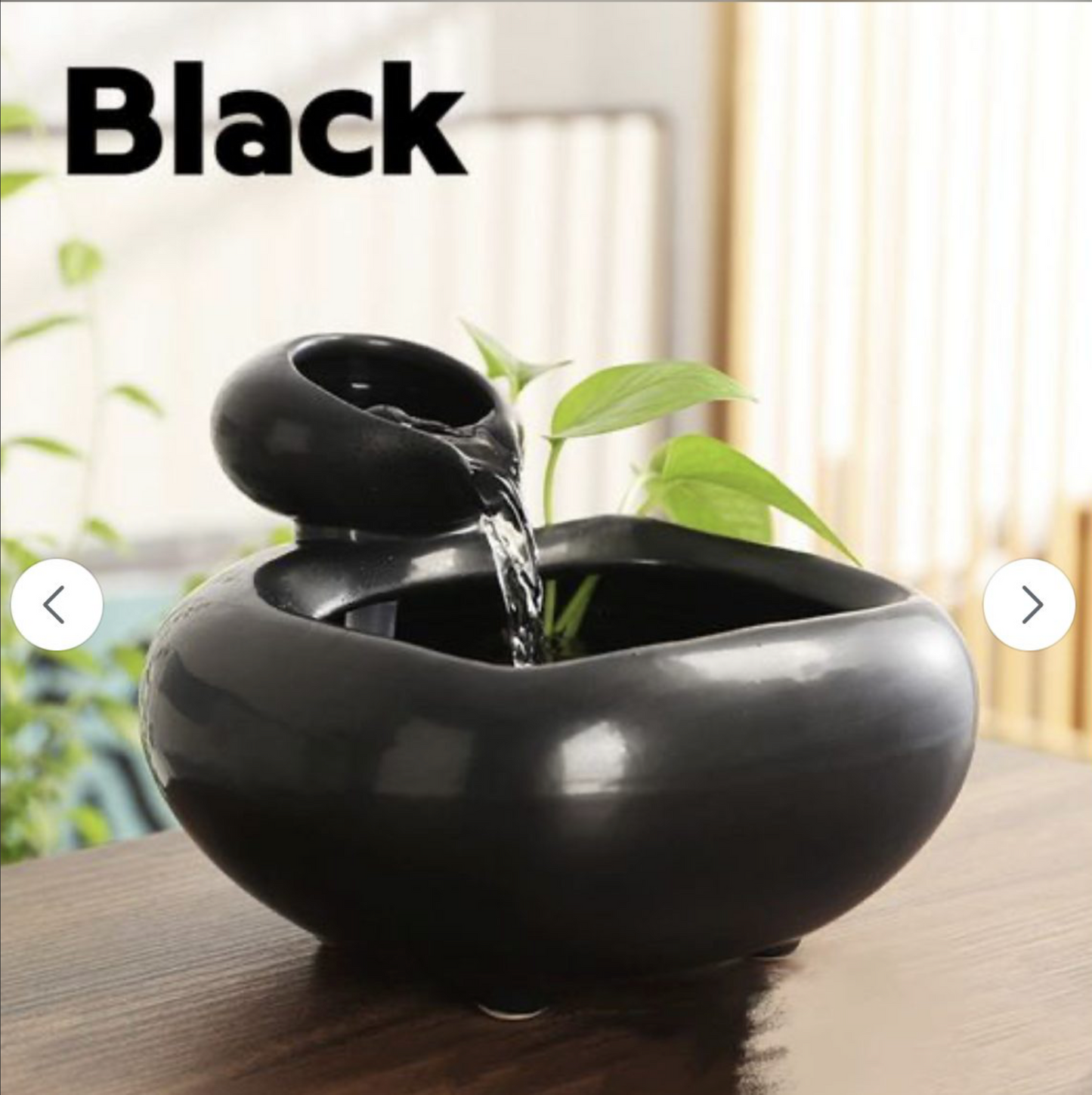 Ceramic water tank and fountain water feature small decoration