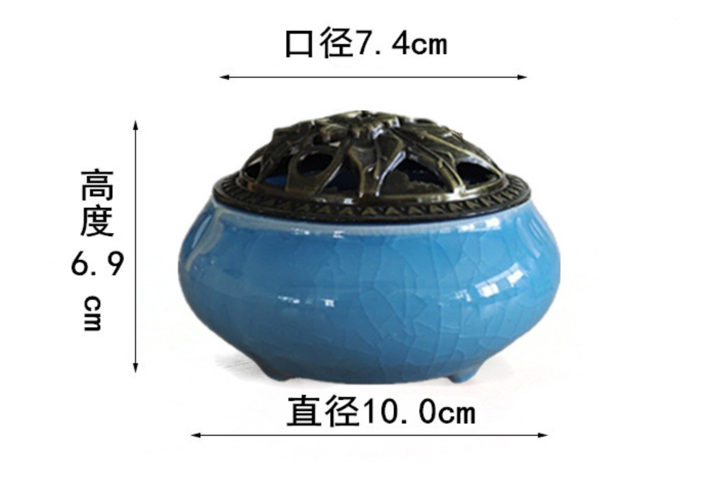 Ceramic Household Incense Burner