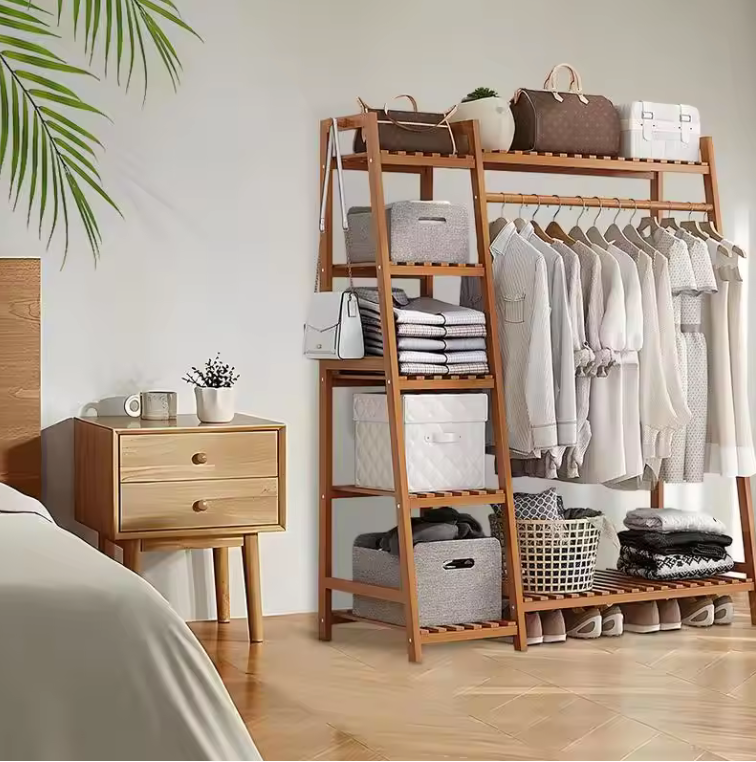 Floor Clothes Hanger Household Standing