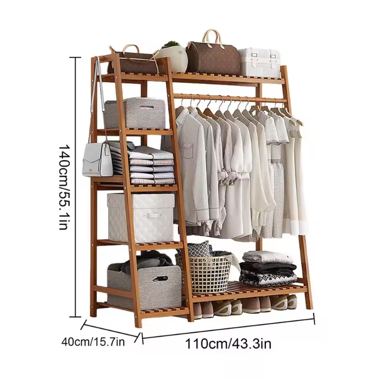 Floor Clothes Hanger Household Standing