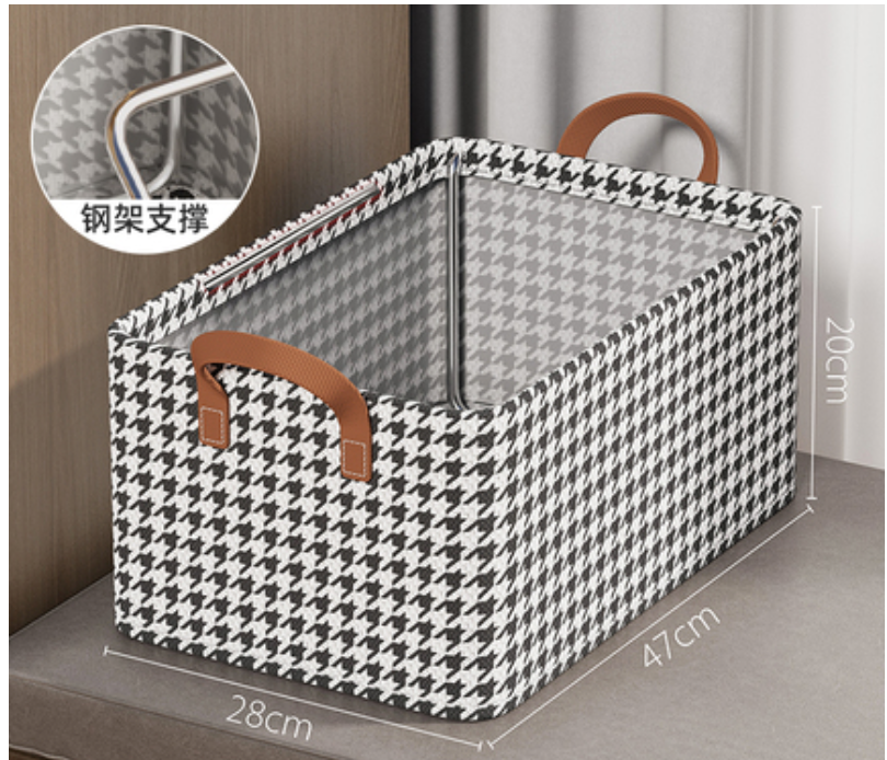Multi-purpose Pants Toy Storage Basket Home Foldable