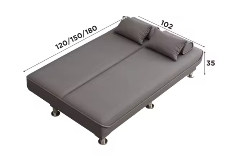 Minimalist Sofa Living Room Two Seat Sofa 1.8M