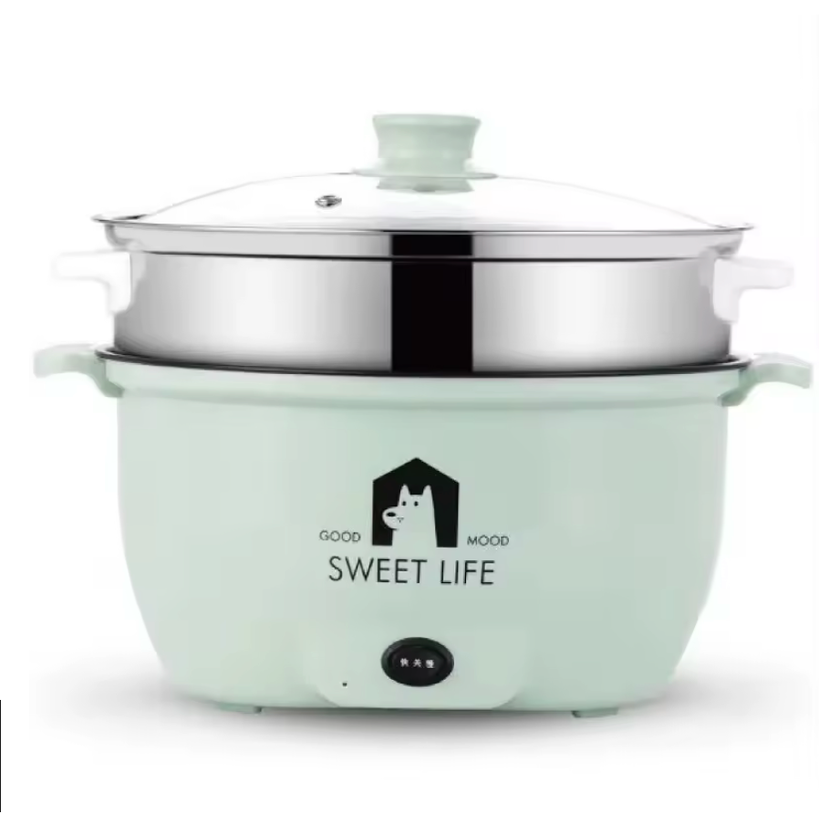 Multifunctional Pot 2L Home Electric Cooking Pot
