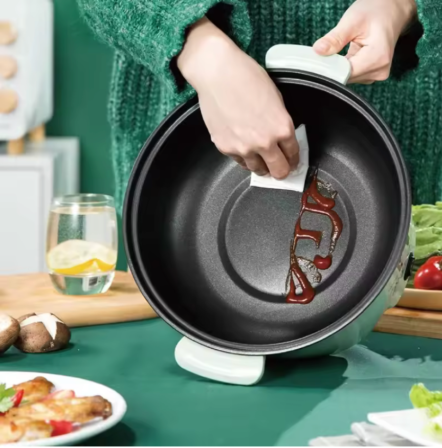 Multifunctional Pot 2L Home Electric Cooking Pot