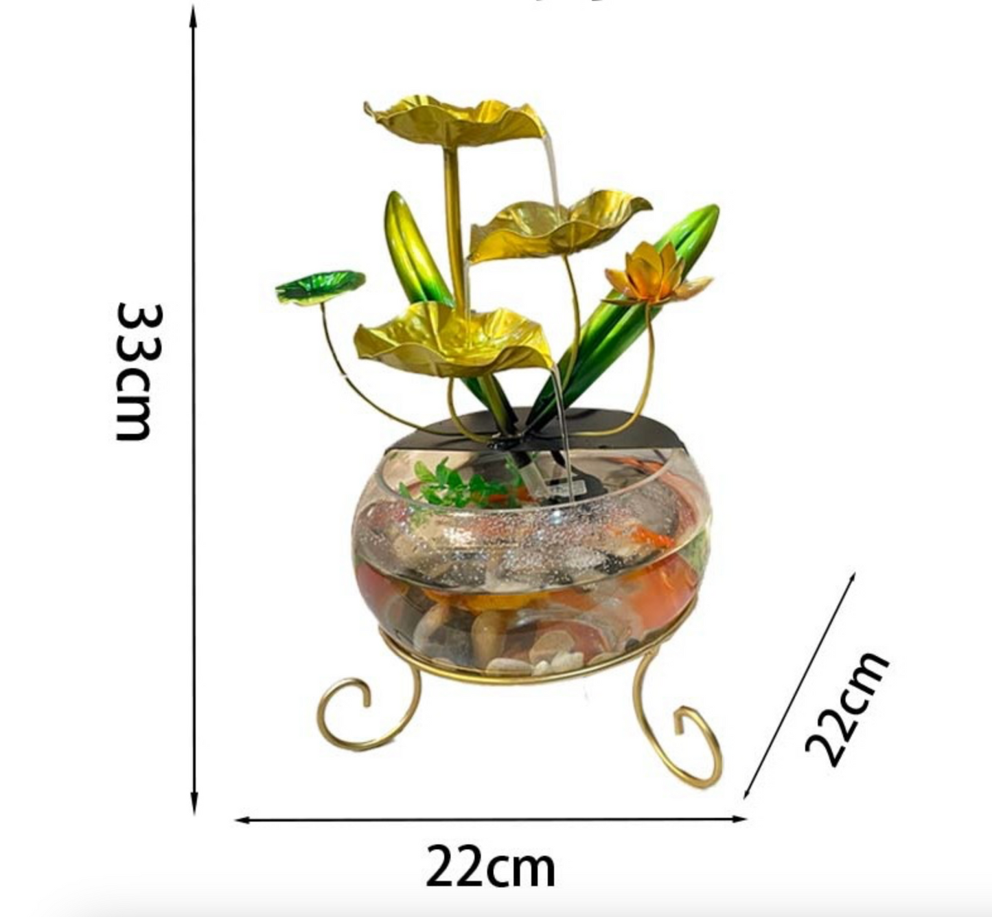 Desktop lucky water fountain ornament