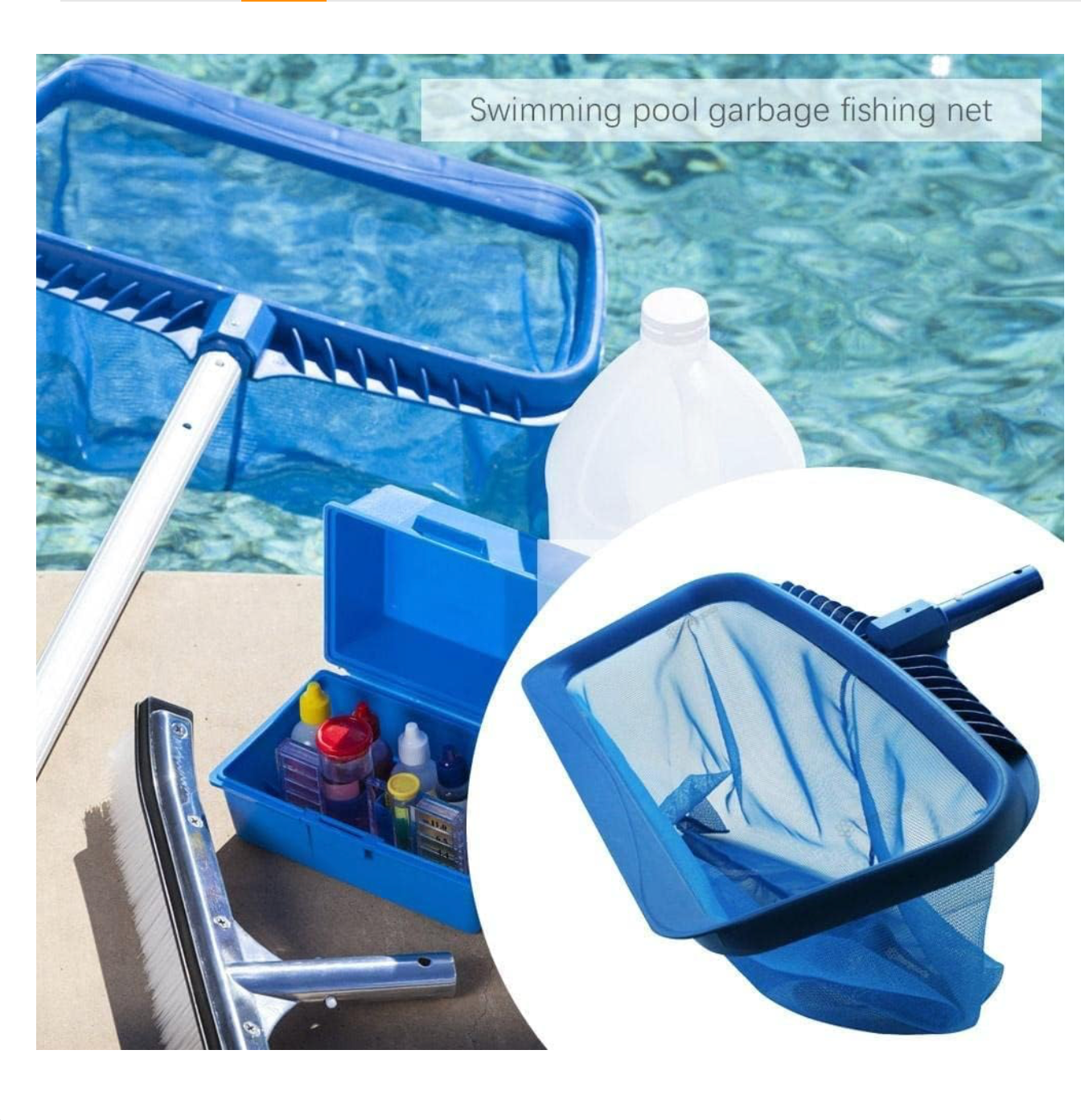 Fine Mesh Deep Bag Catcher with Strong Plastic Frame for Inground & above Ground Pools, Ponds