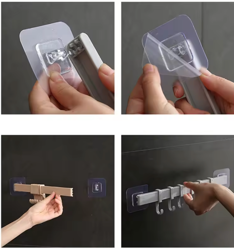Multifunction Kitchen Storage Hook Cupboard 6 Hook
