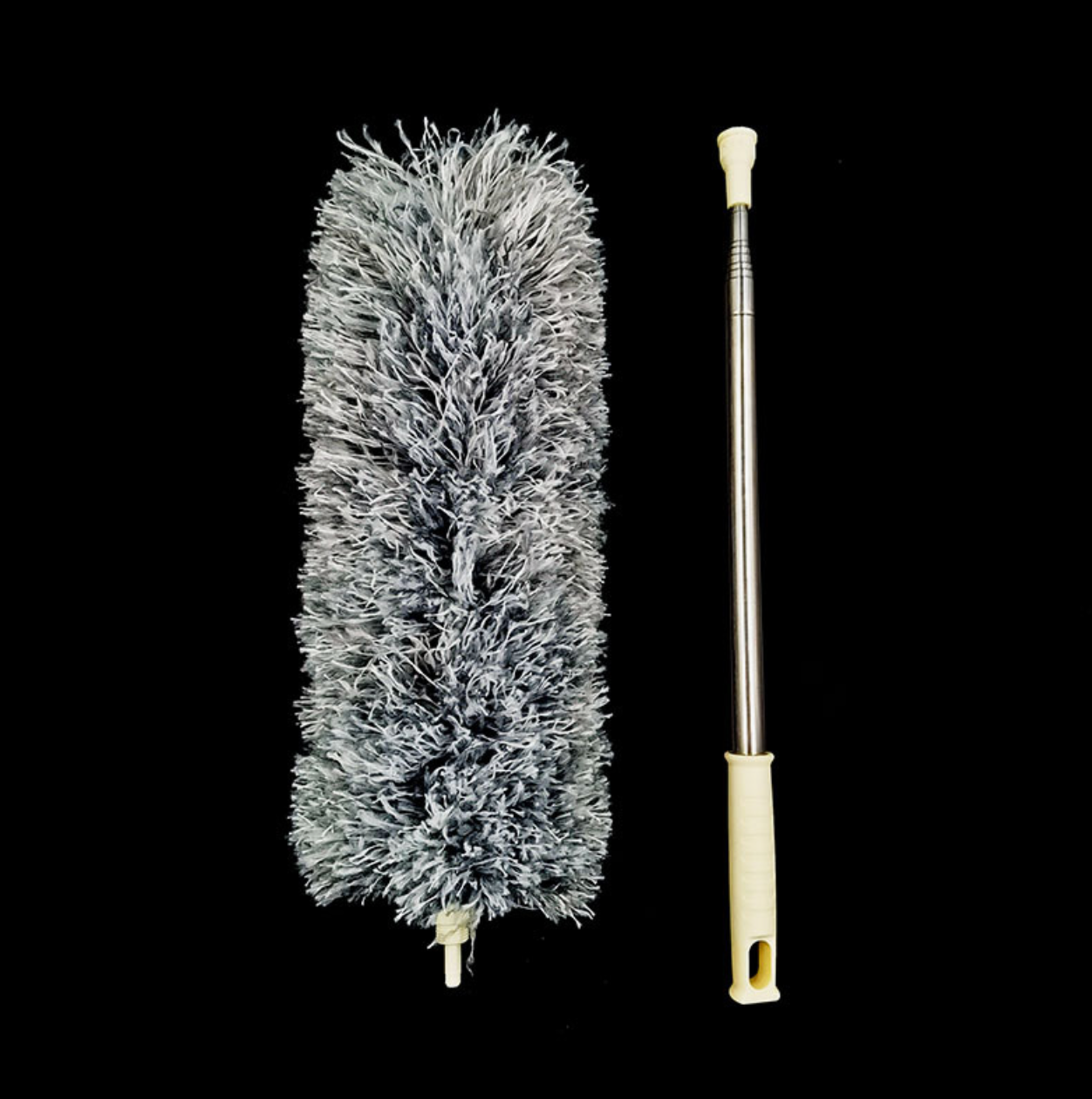 280cm Adjustable Telescopic Bending Duster Brush Feather Dust Cleaner