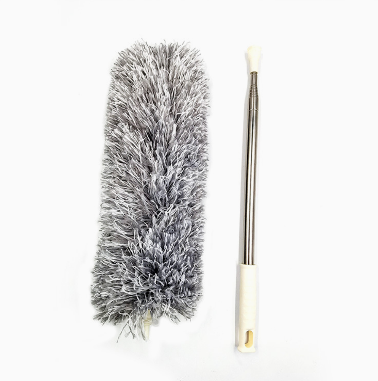 280cm Adjustable Telescopic Bending Duster Brush Feather Dust Cleaner