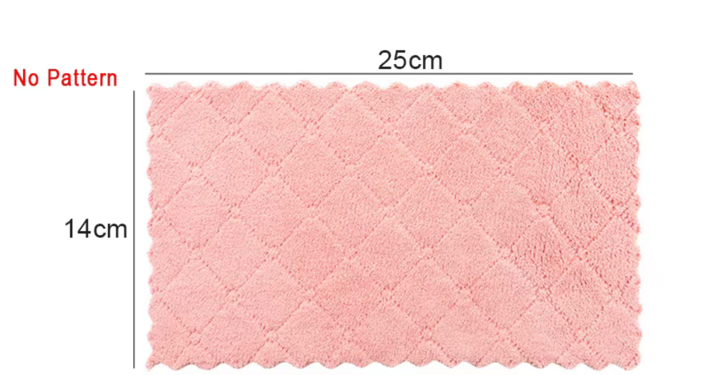 Microfiber Towel Absorbent Kitchen Cleaning Cloths