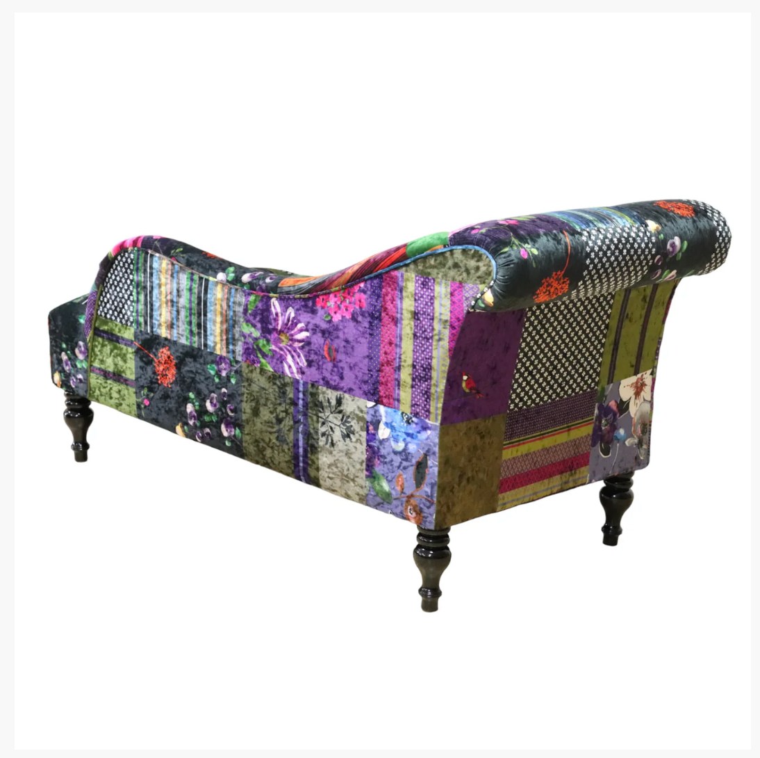 Patchwork Chaise Chair
