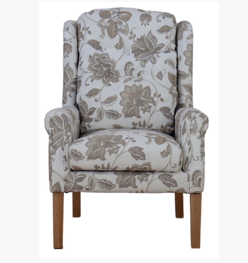 Ergonomic High Back Wing Chair