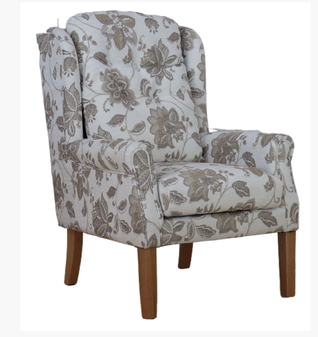 Ergonomic High Back Wing Chair