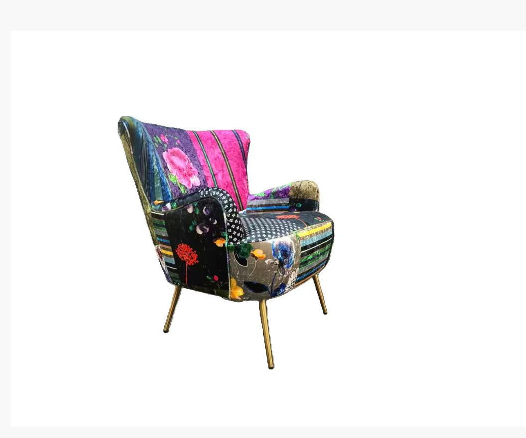 Patchwork Accent Chair