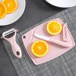 Ceramic Knife Set Kid Friendly Kitchen Vegetable Fruit Knives