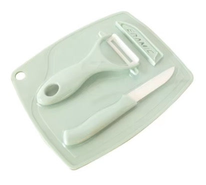 Ceramic Knife Set Kid Friendly Kitchen Vegetable Fruit Knives