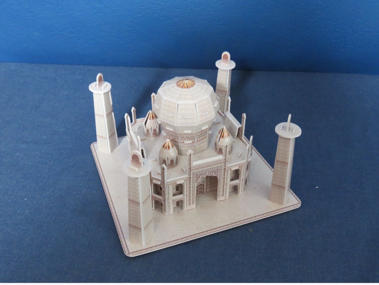 3d Puzzles Taj Mahal India-Hardback Edition Diy Building Paper Model Creative