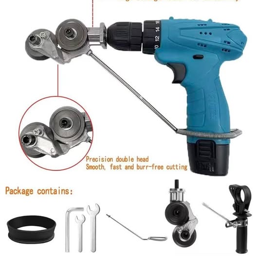 Portable Lithium Battery Power Tools New Electric Drill Plate Shears Cutter Metal