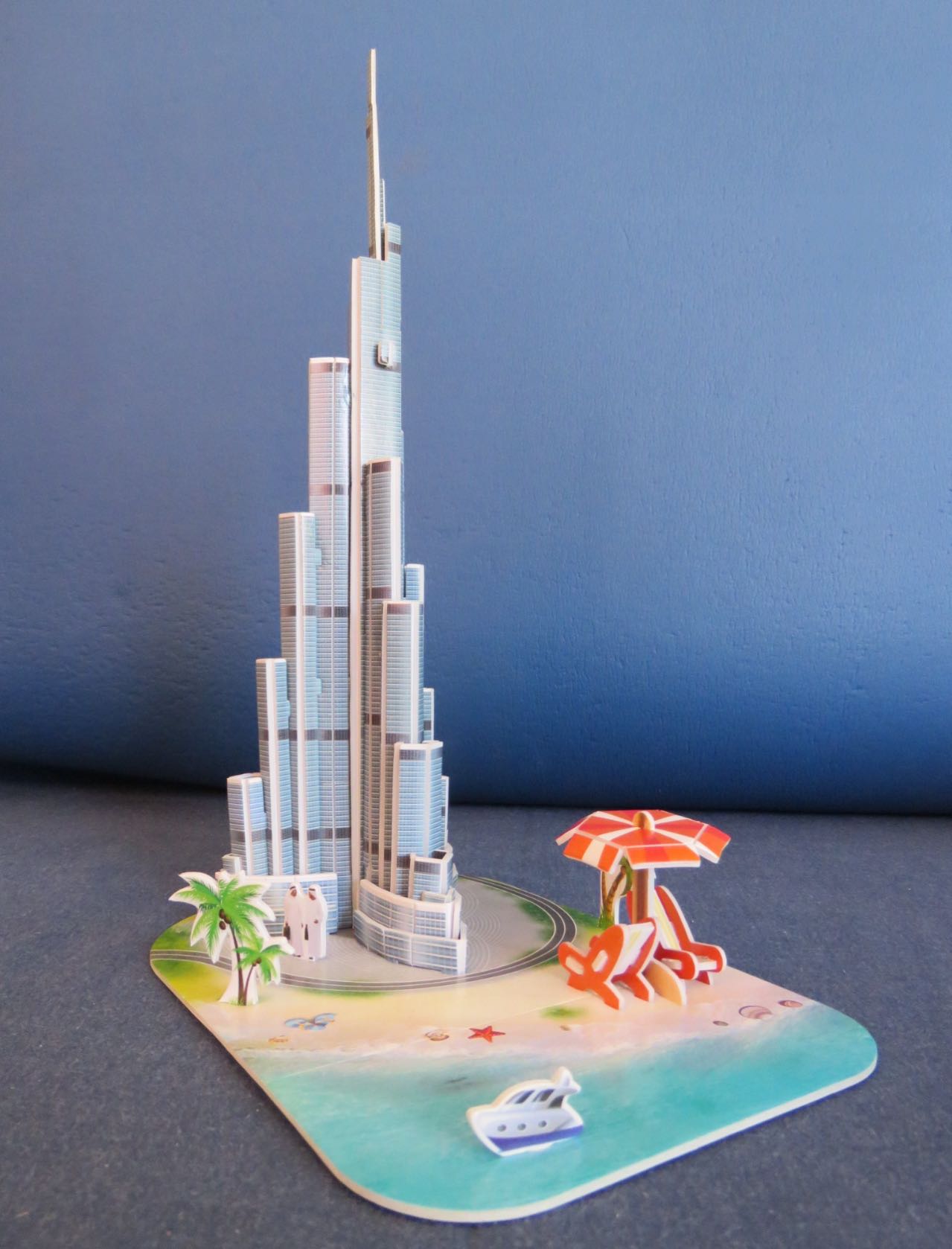 3D Paper Puzzles Toys Leaning tower Statue and Big Ben