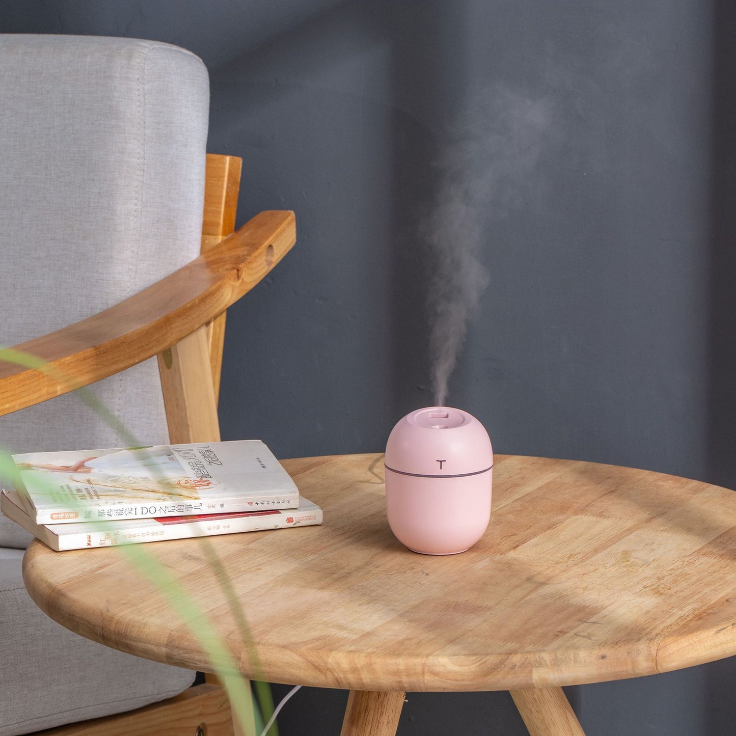 USB Mini Air Humidifier Aroma Essential Oil Diffuser For Home Car 220ml