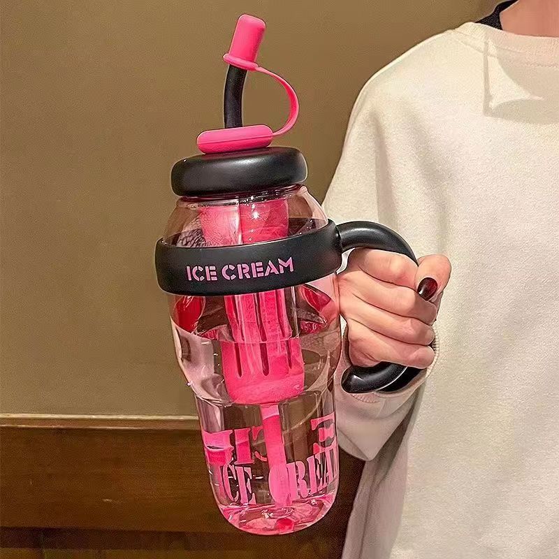 Summer high appearance level ice bullies cup water cup milk tea cup