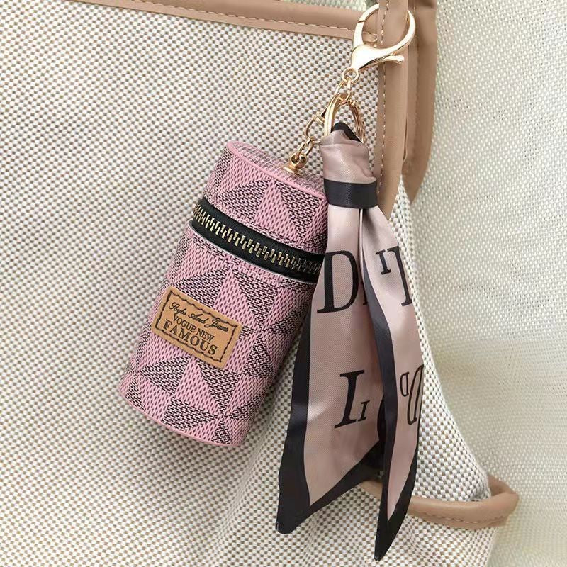 Perfume Multifunctional Lipstick Case Keychain Keychain