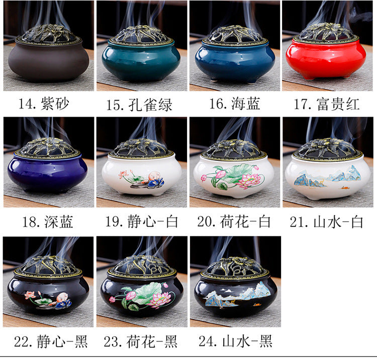 Ceramic Household Incense Burner