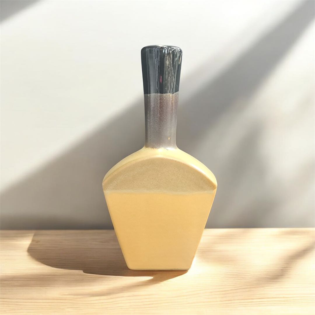 Handcrafted Retro Glazed Ceramic Vase