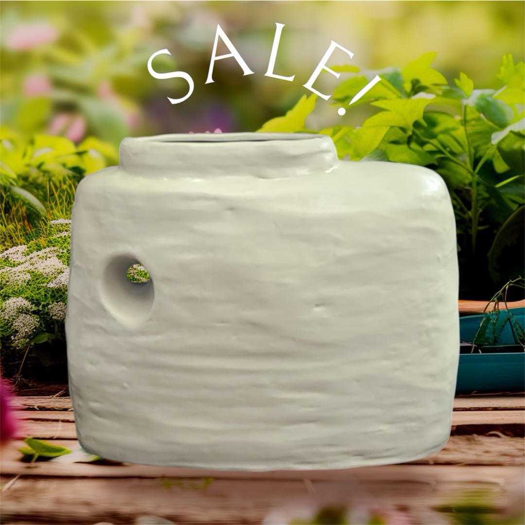 Handcrafted Retro Glazed Ceramic Vase