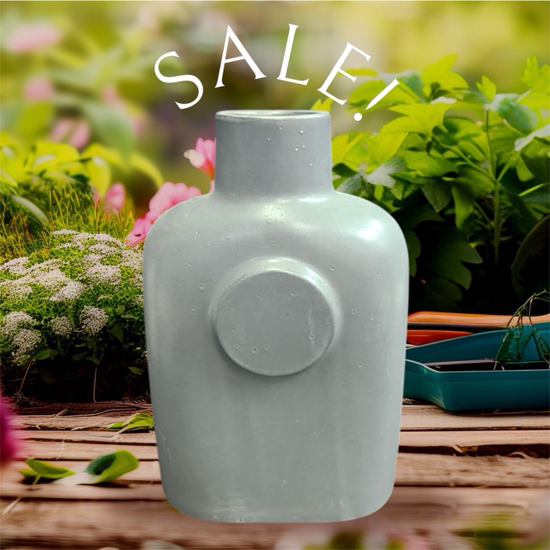 Handcrafted Retro Glazed Ceramic Vase