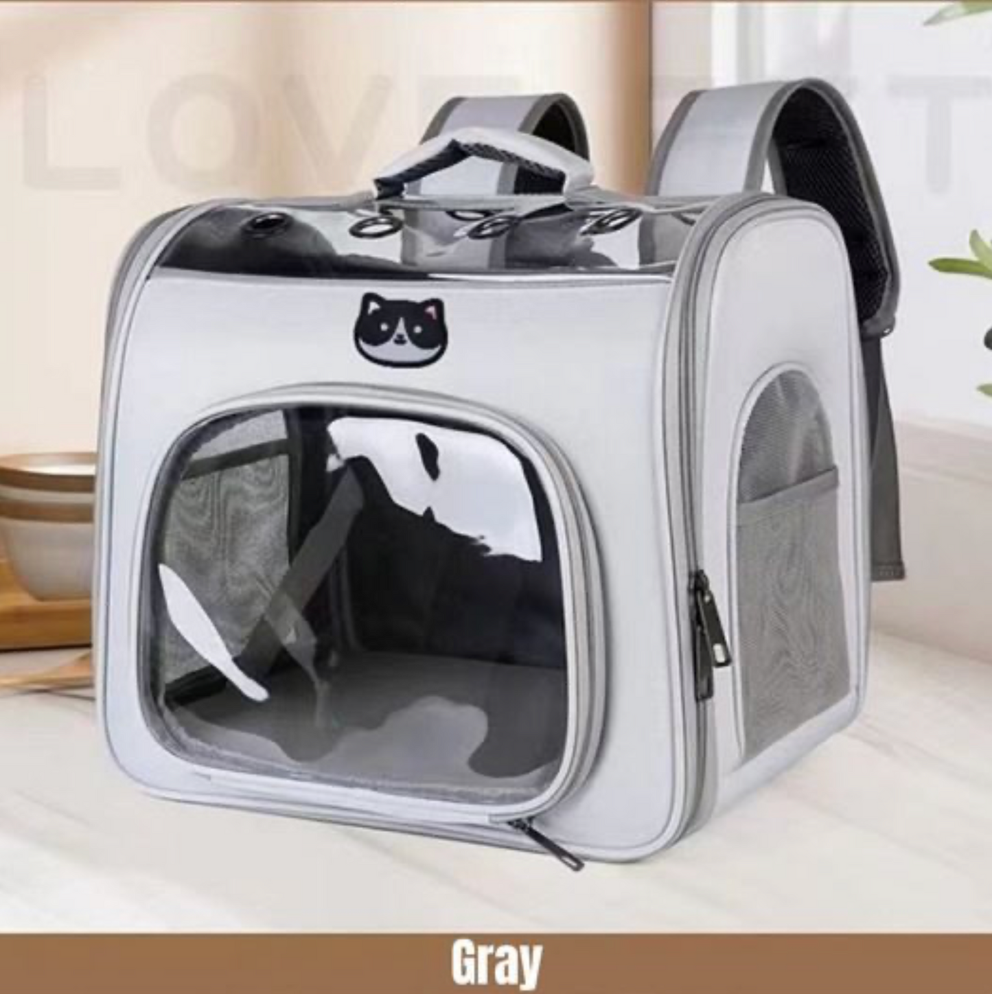 Pet Bag • Portable dog bag • Large capacity breathable cat backpack