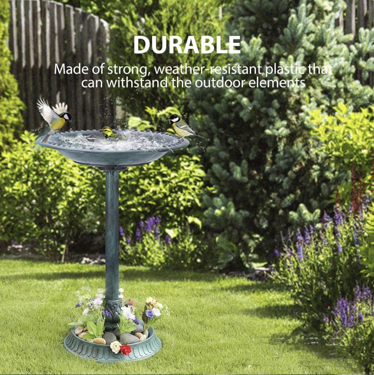 Flower Pot Base Bird Bath 60CM