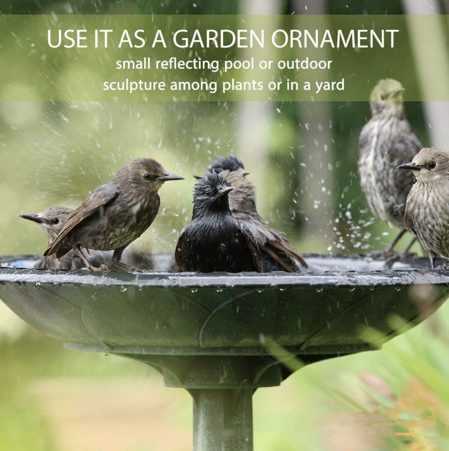 Flower Pot Base Bird Bath 60CM