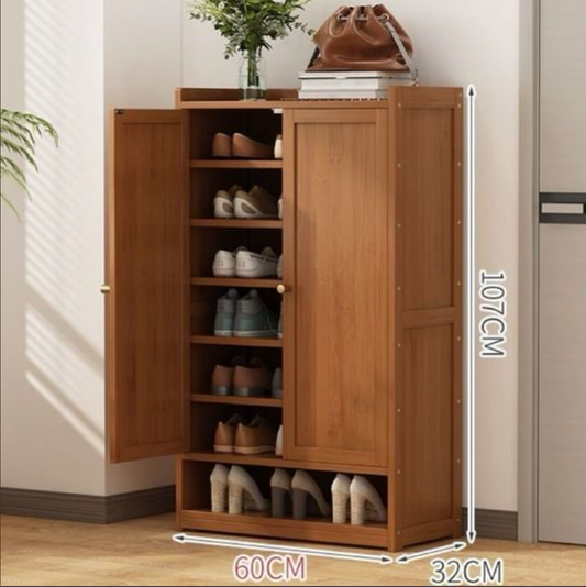 Storage Space-saving dustproof storage cabinets Household shoe cabinets(H1070mm)