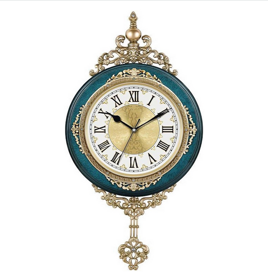 European vintage swing clock · Living room wall clock · Creative ·Simple Clock