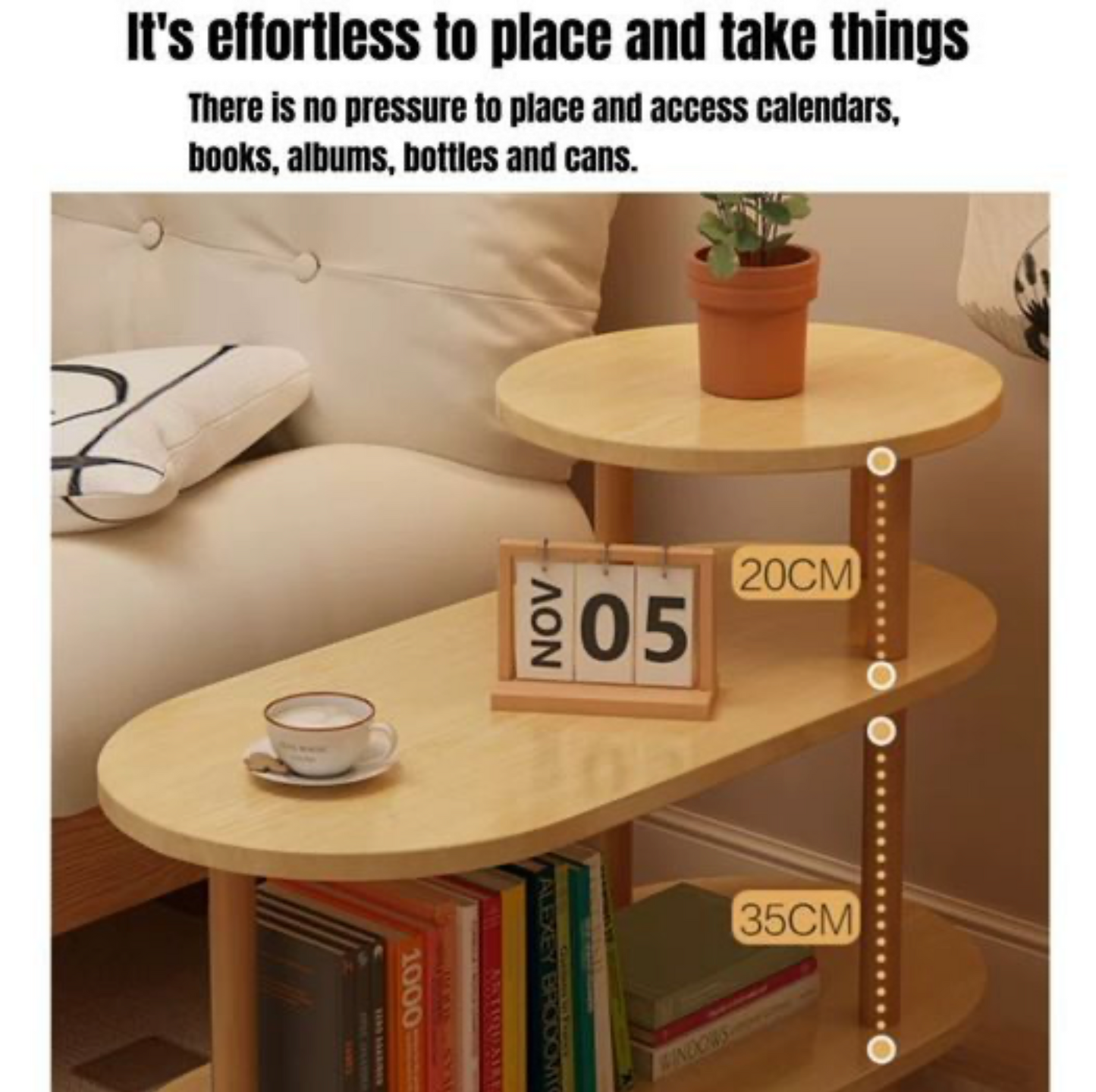 Sofa small coffee table • living room small table • small apartment tea table