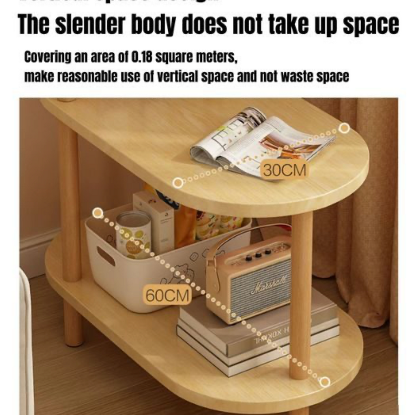 Sofa small coffee table • living room small table • small apartment tea table