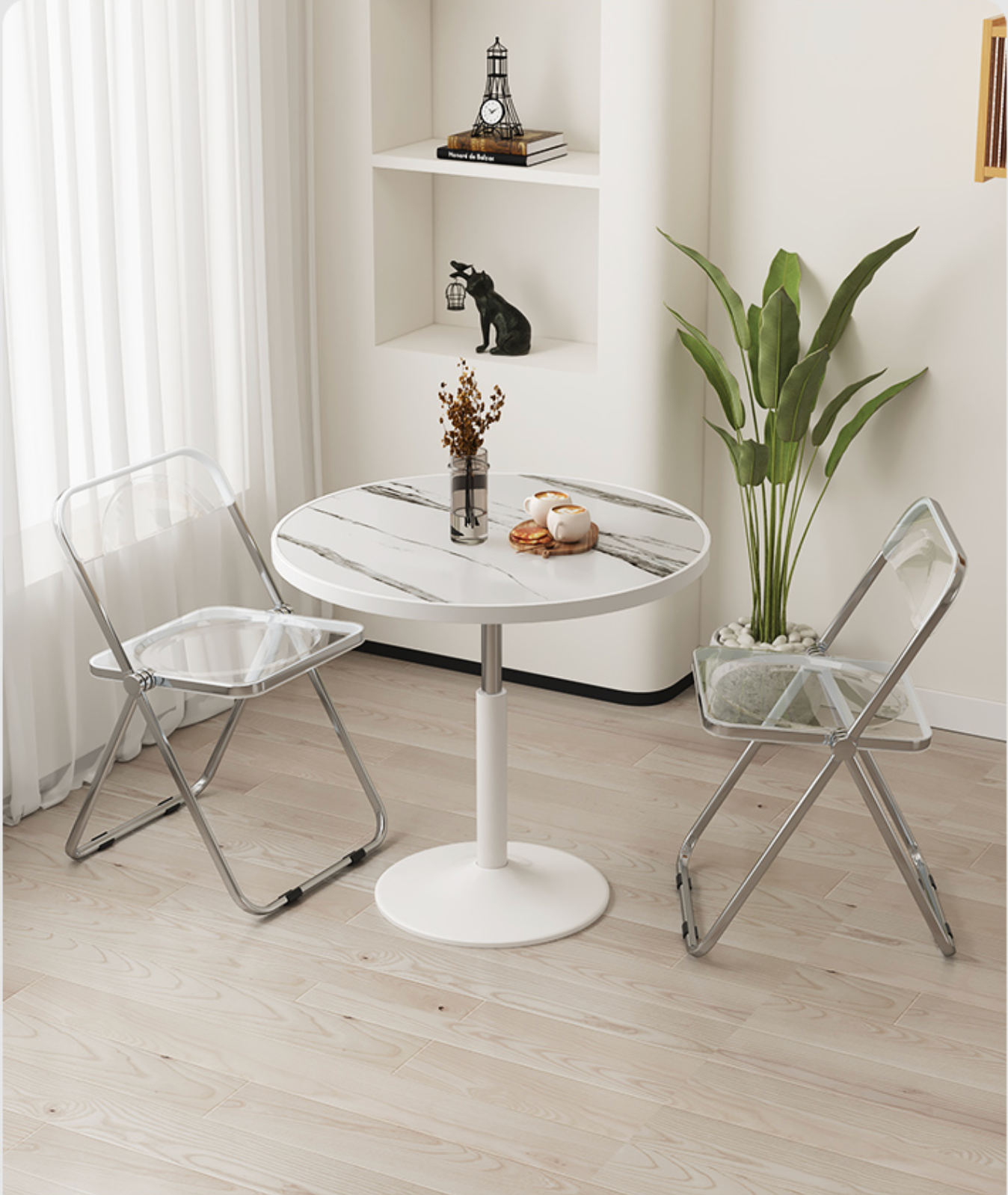 Sofa small coffee table • living room small table • small apartment tea table - Adjustable
