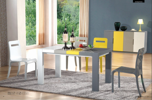 Four Mixed Color Dinning Table 1400*800*750mm