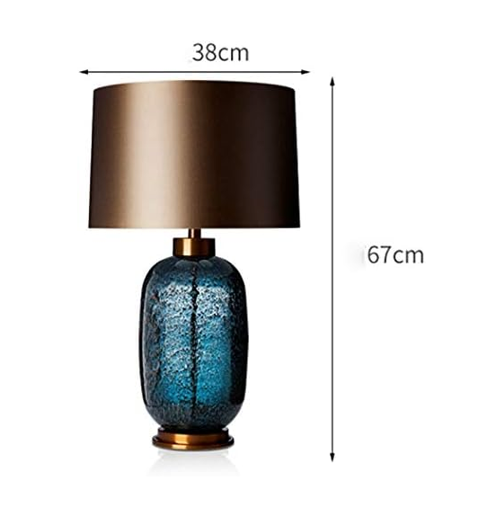 Minimalist Bedroom Bedside Lamp Fashion Creative Glass Table Lamp