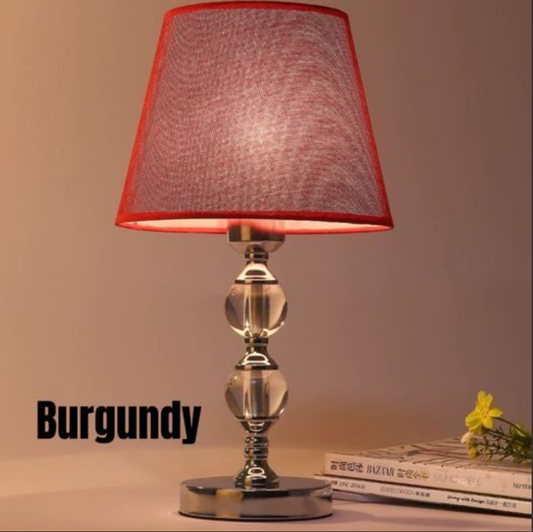 Modern simple lamp · Study room · Bedside lamp · Fashion creative crystal lamp